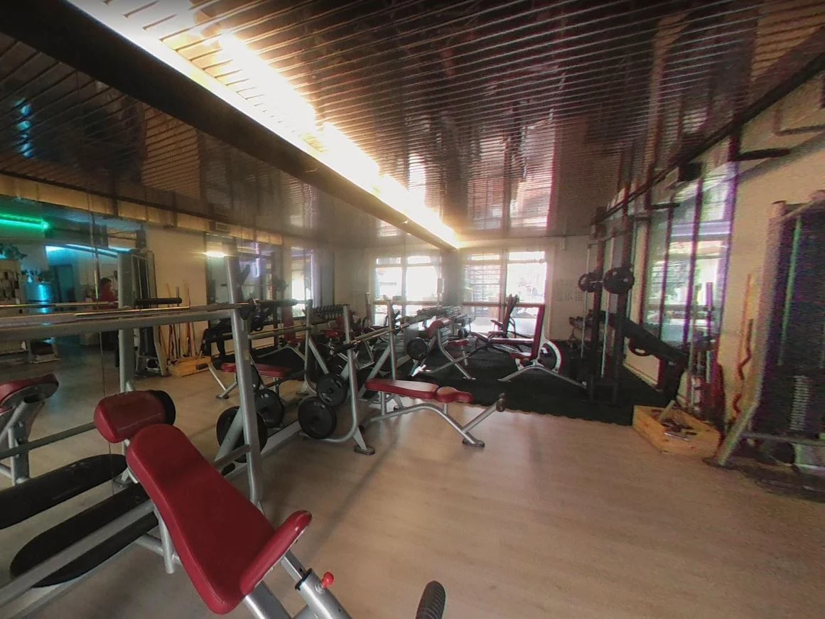 Sala pesi della palestra